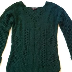 Emerald Green Olivia Sky Sweater